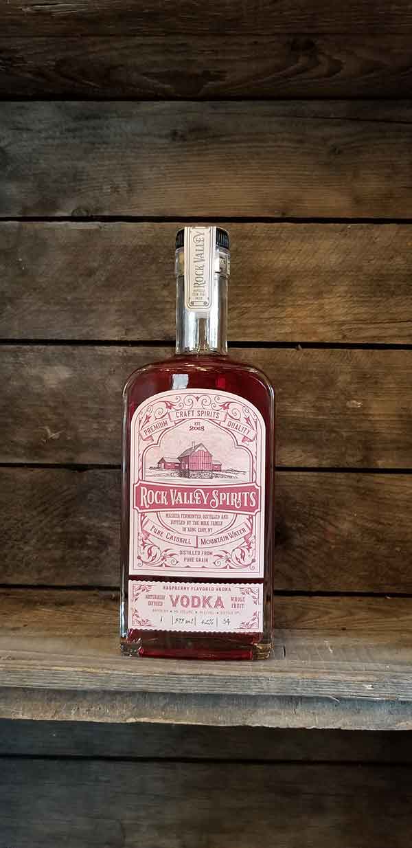 Rock Valley Raspberry Flavored Vodka